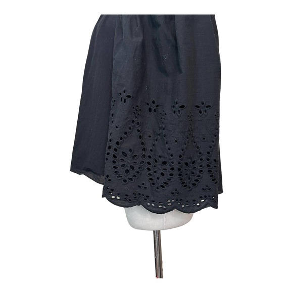 Whimsy + Row black off shoulder 3/4 sleeves boho blouse size Small - Picture 11 of 14